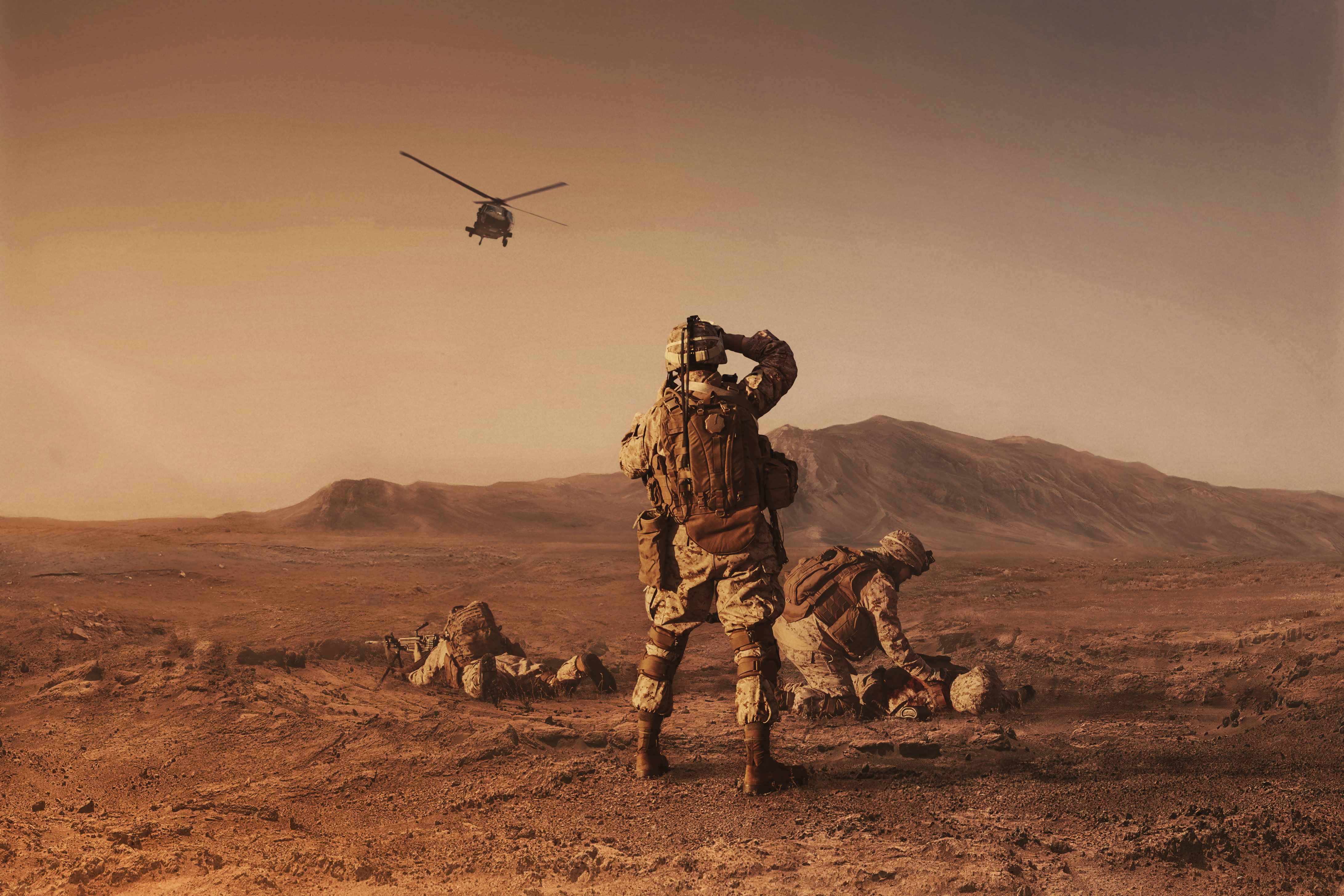 soldiers